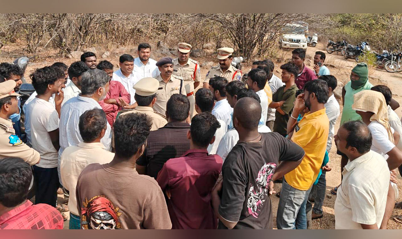 Yadadri police hold awareness drive amid tiger movement