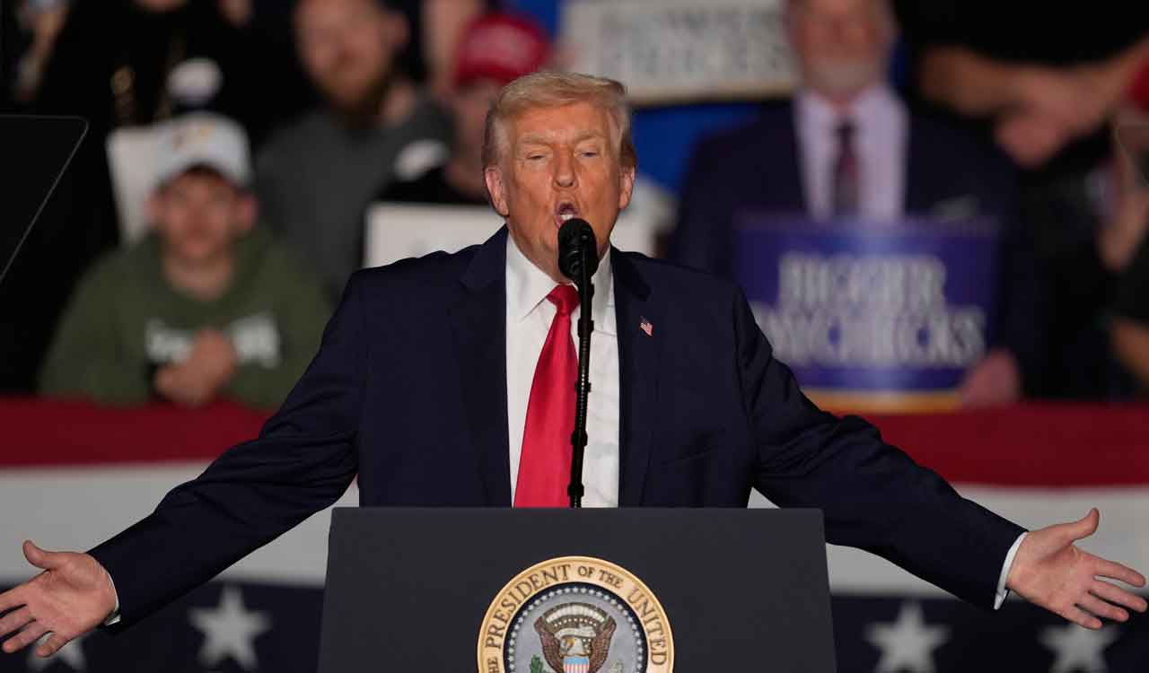 Trump confirms US armada moving toward Iran