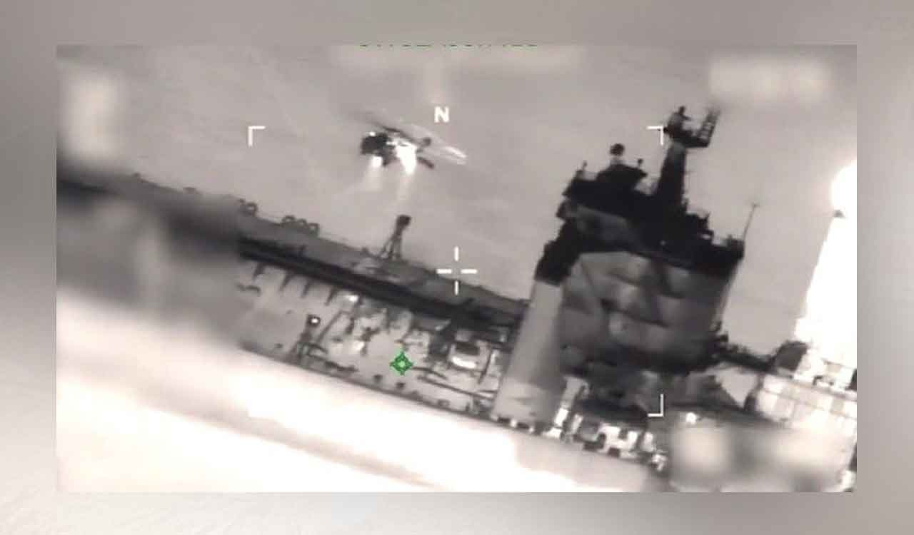 Washington intercepts two oil tankers in North Atlantic and Caribbean