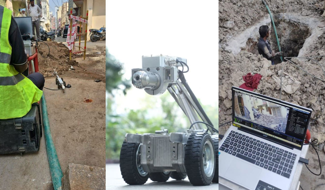 Hyderabad water board introduces robots to detect contamination
