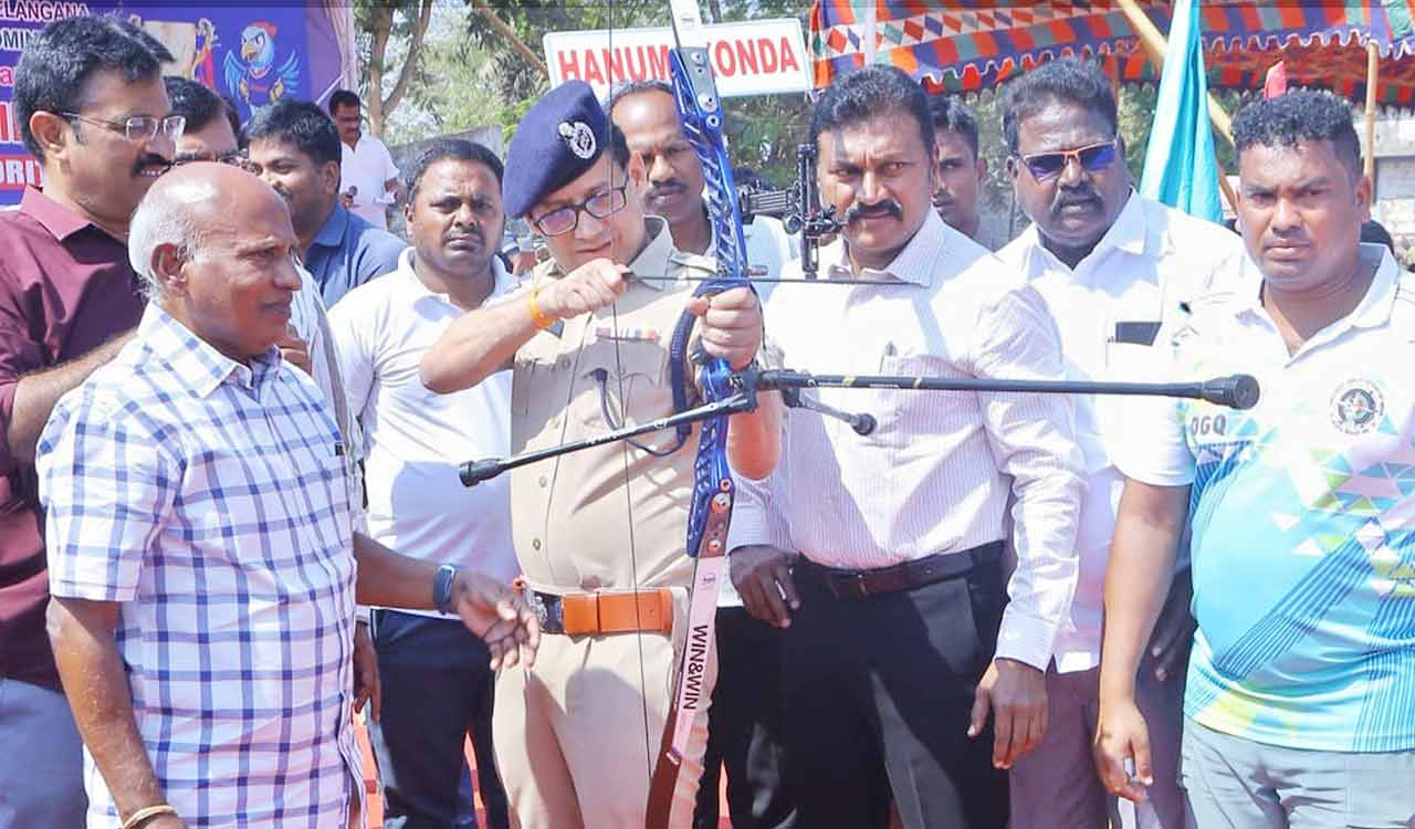 Four-day State-level archery competitions begin in Khammam
