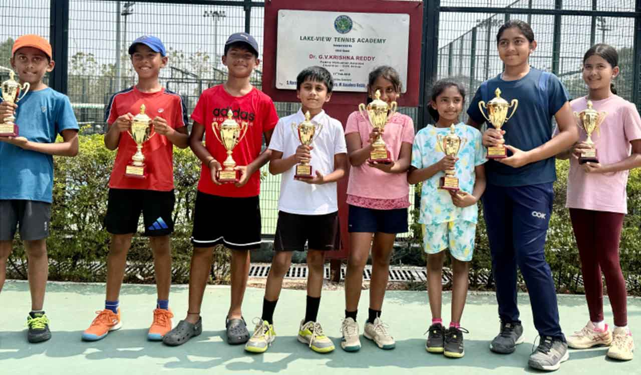 Sports briefs: Ayaansh, Adhya emerge champions in sub-junior tennis