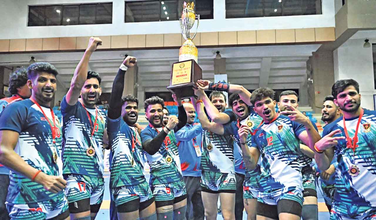 Indian Railways emerge title winners in Senior National Kabaddi