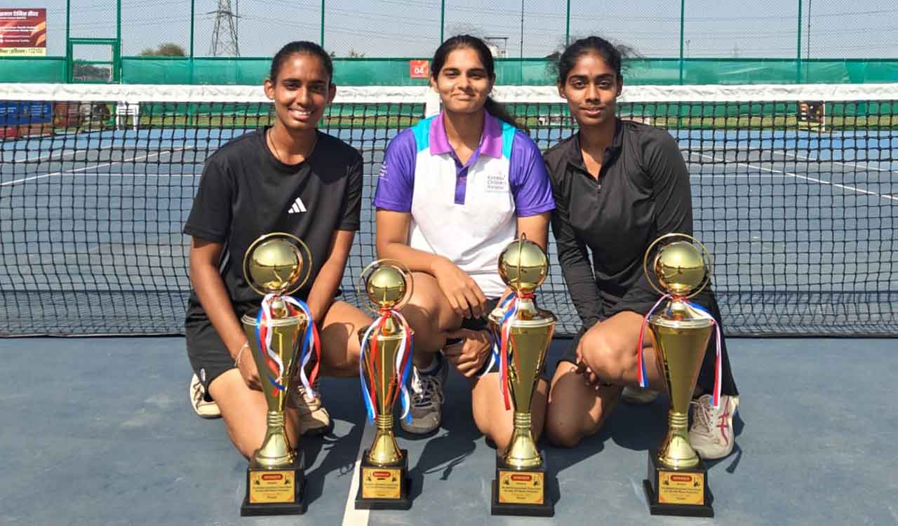 Sports briefs: Sanjana, Hasini win titles at All India Women’s Tennis tournament