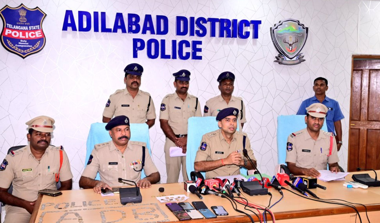 Seven-member gang arrested for duping public in guise of treasure hunt in Adilabad