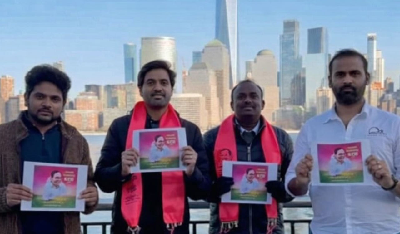 From Tower Bridge to Kuwait: Overseas BRS units celebrate KCR’s birthday