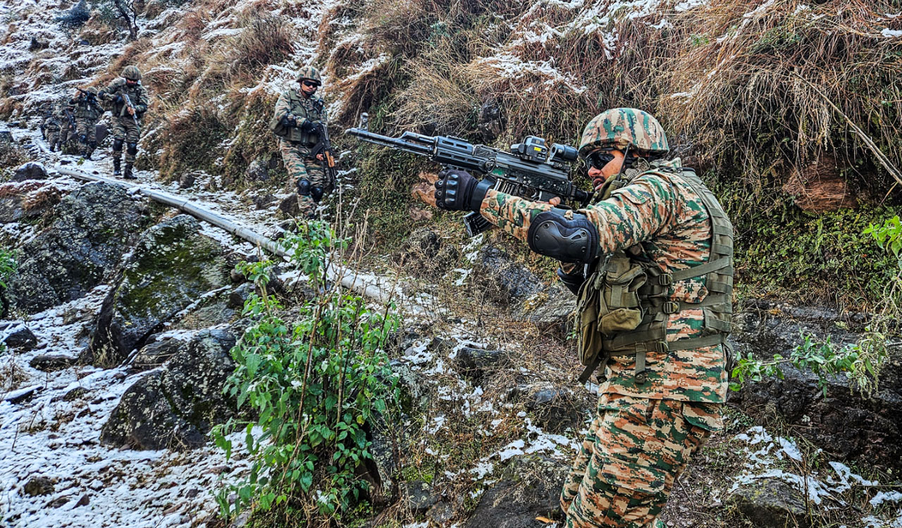 Security forces open fire at drone along LoC in J&K’s Poonch sector