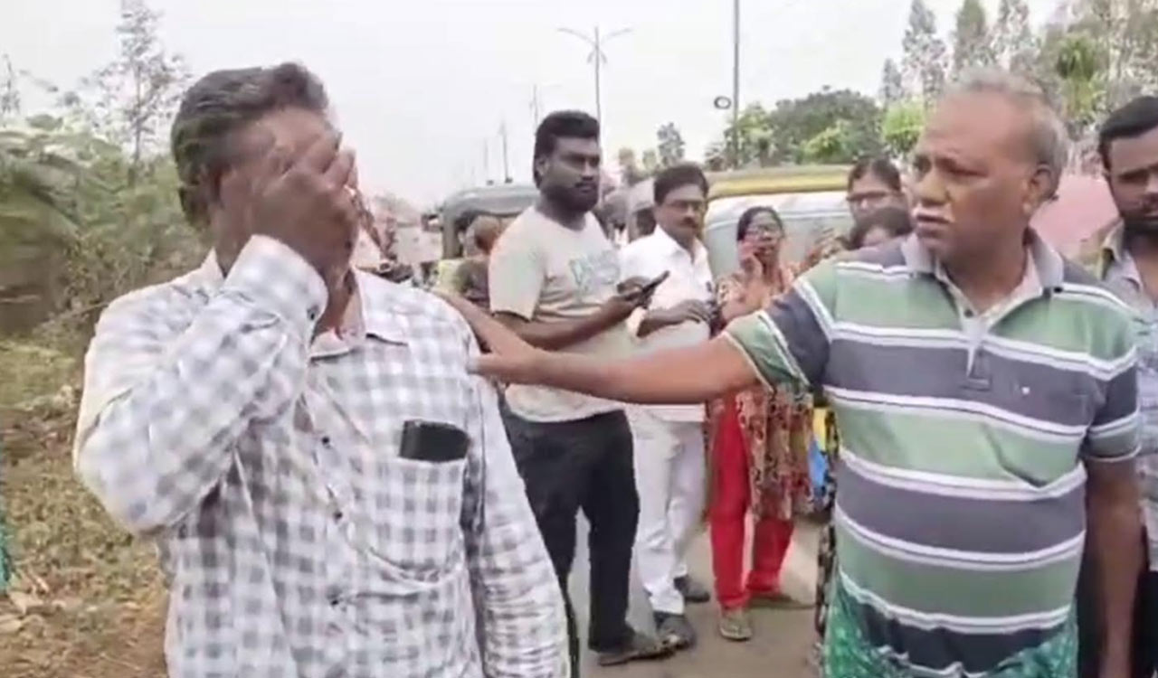 Tension in Khammam as officials evict around 600 families living on Bhoodan lands