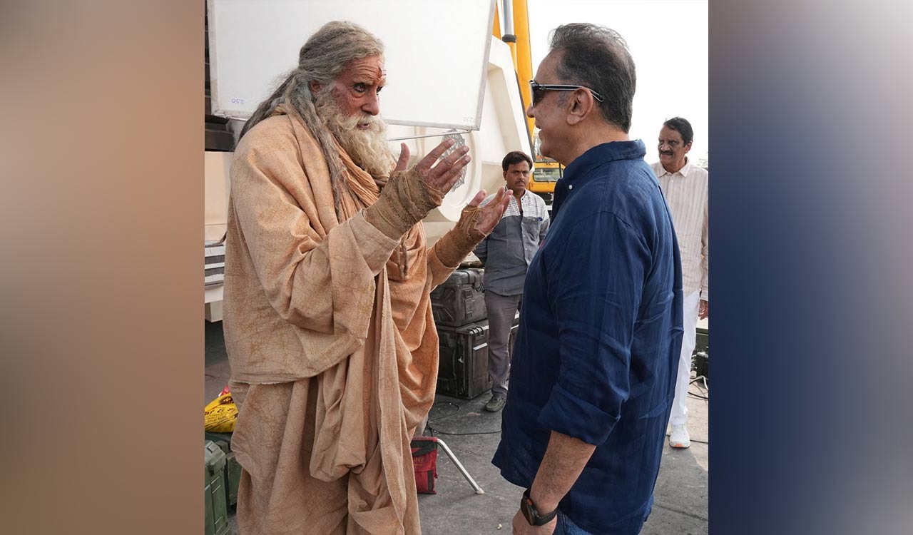 Amitabh Bachchan reunites with Kamal Haasan for Kalki 2 after four decades