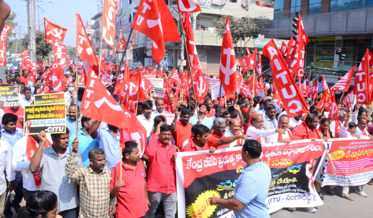 New labour codes will kill workers’ rights, says CITU