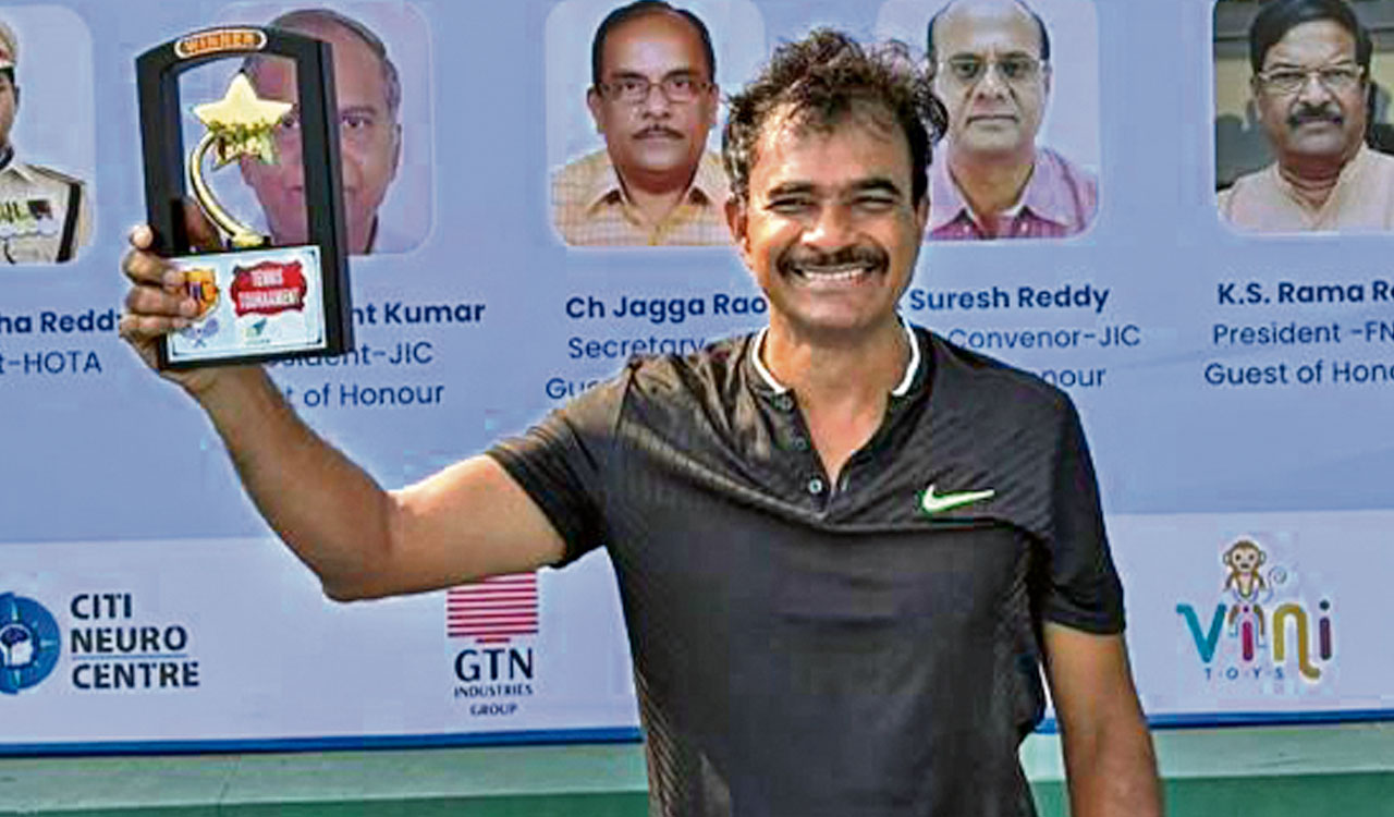 Sports briefs: CV Anand clinches singles title at Hyderabad Open