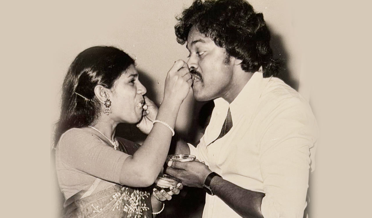 Chiranjeevi marks Surekha’s birthday ahead of wedding anniversary