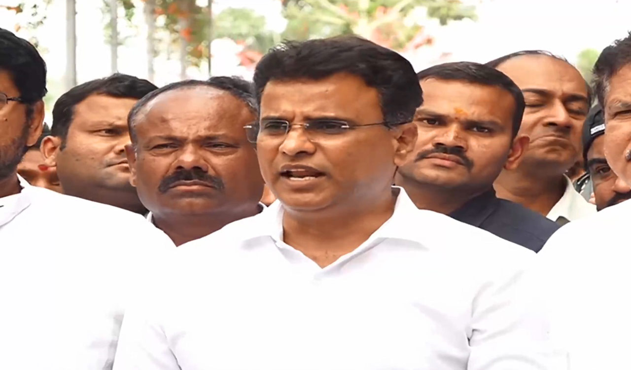 BRS whip KP Vivekananda slams SIT as politically motivated