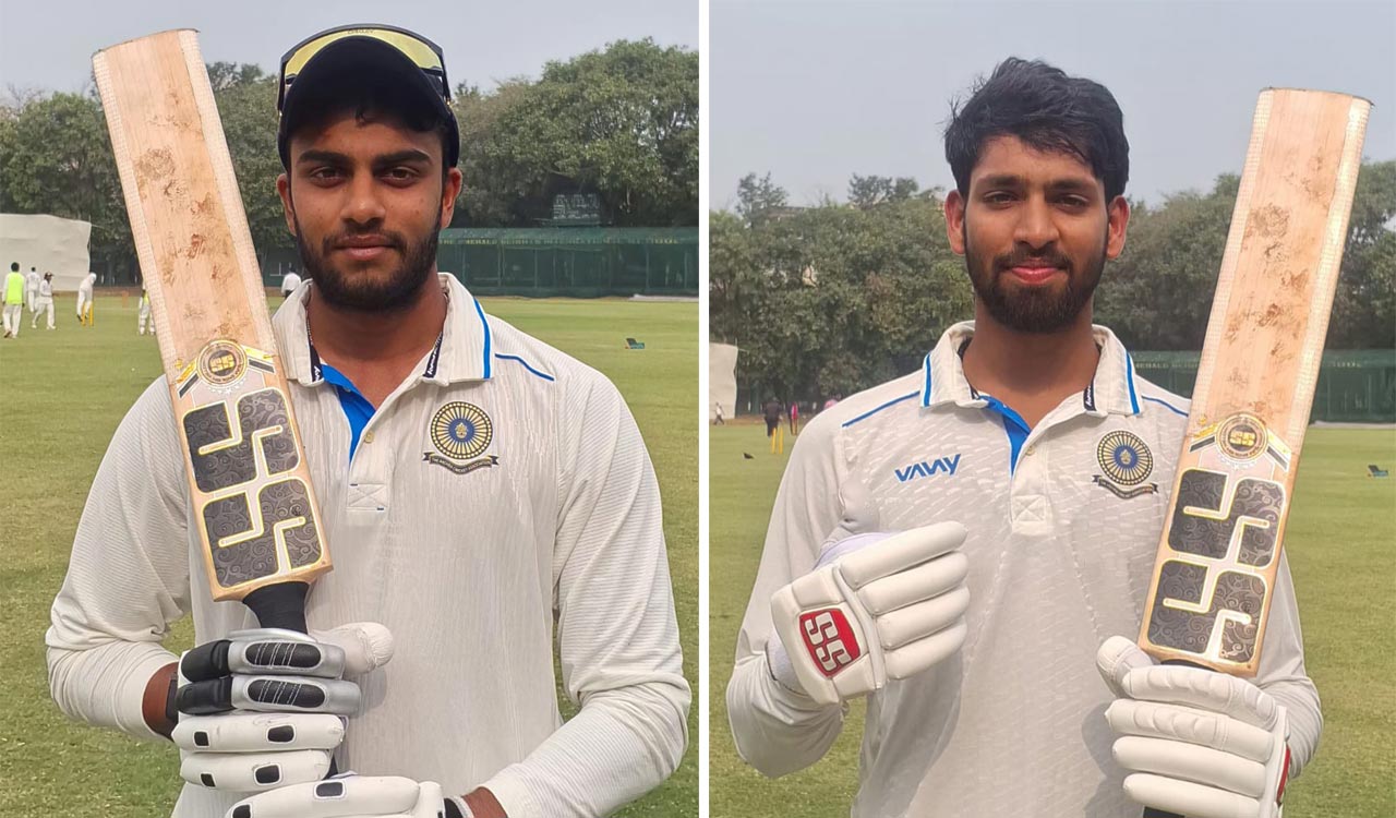 Hemanth Reddy and SDNV Prasad hit centuries in C K Nayudu Trophy