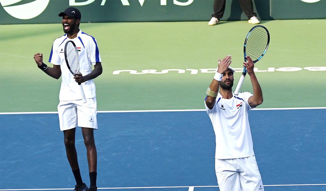 Bhambri and Dhakshineswar give India 2-1 Davis Cup lead