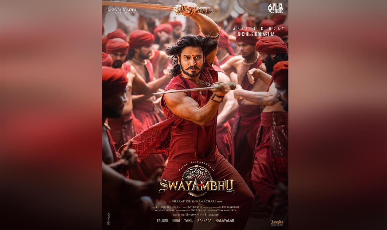 Dubbing of Nikhil Siddhartha’s Swayambhu progresses at brisk pace