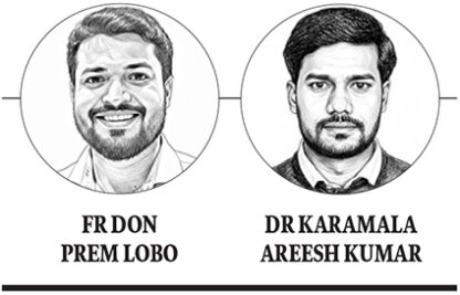 Fr Don Prem Lobo, Dr Karamala Areesh Kumar