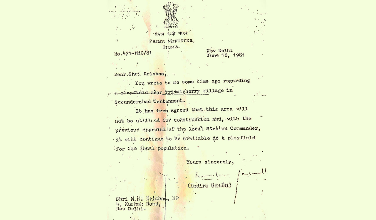 HMDA digs up iconic Trimulgherry football ground for SCB elevated corridor