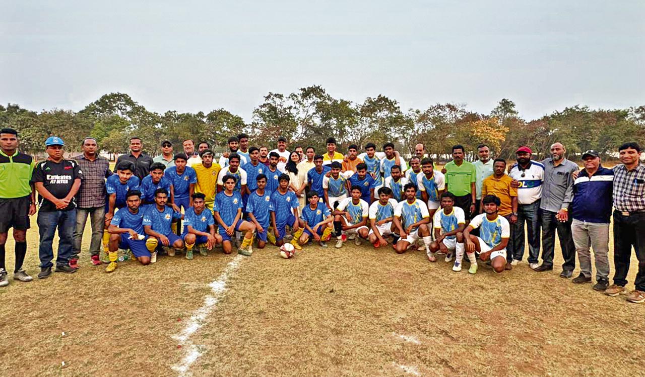OK Sporting FC thrash Secunderabad Blues Jrs FC 8-0 in TFA C-Division