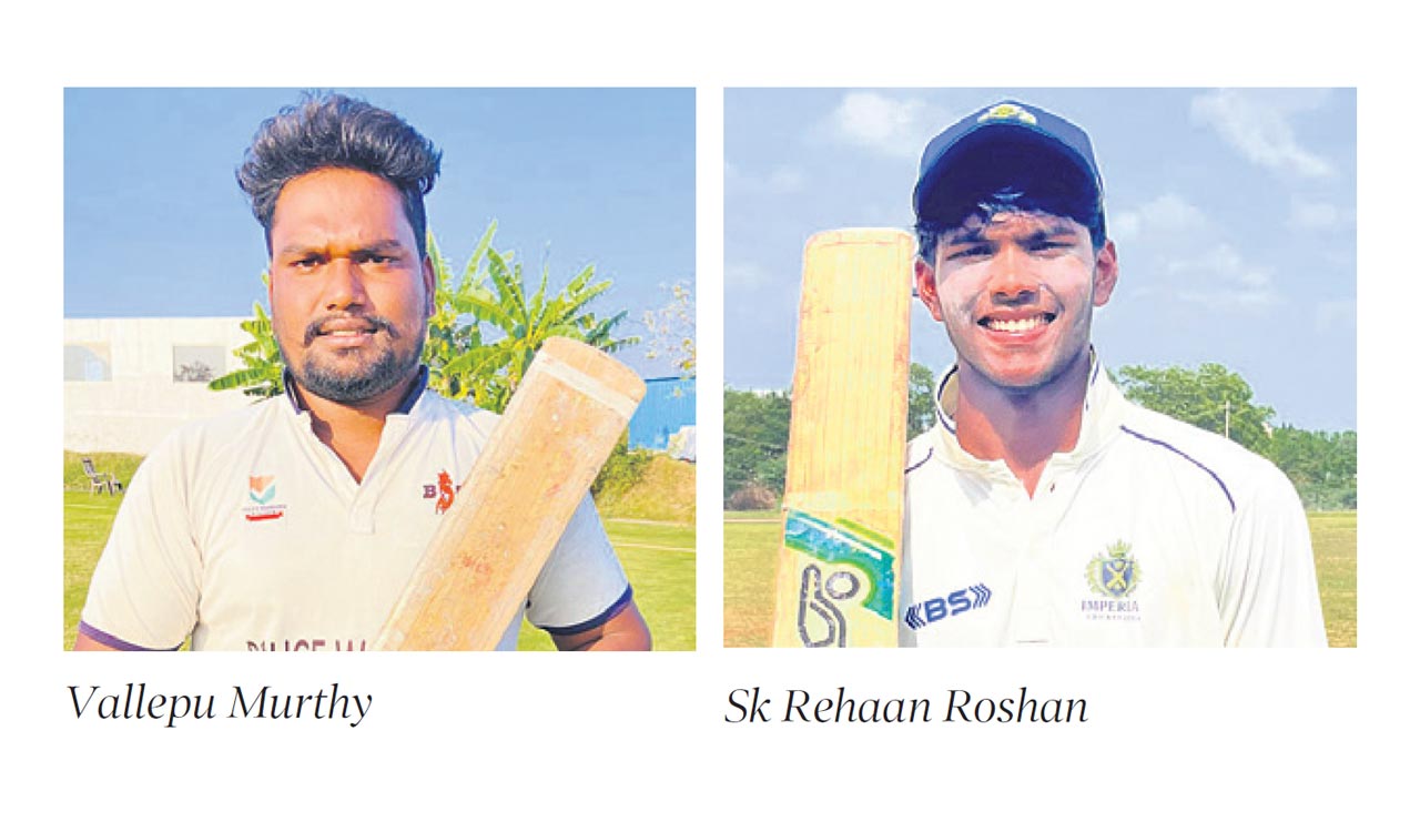 Rehaan, Murthy slam centuries in HCA B-Division League Championship