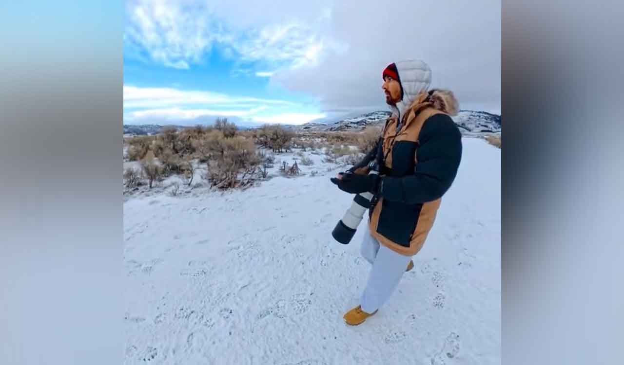 Harshvardhan Rane shoots wildlife in freezing minus-one temperature