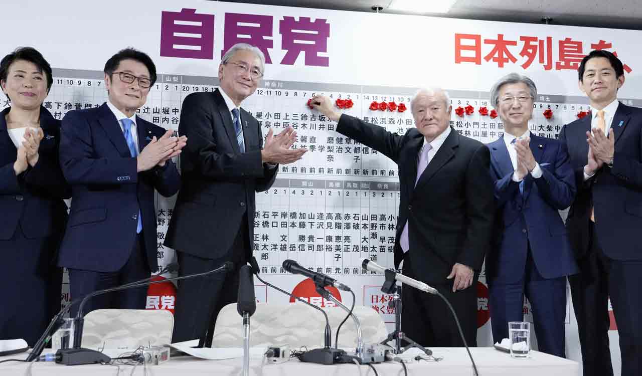 Japanese PM’s coalition set for landslide lower house win