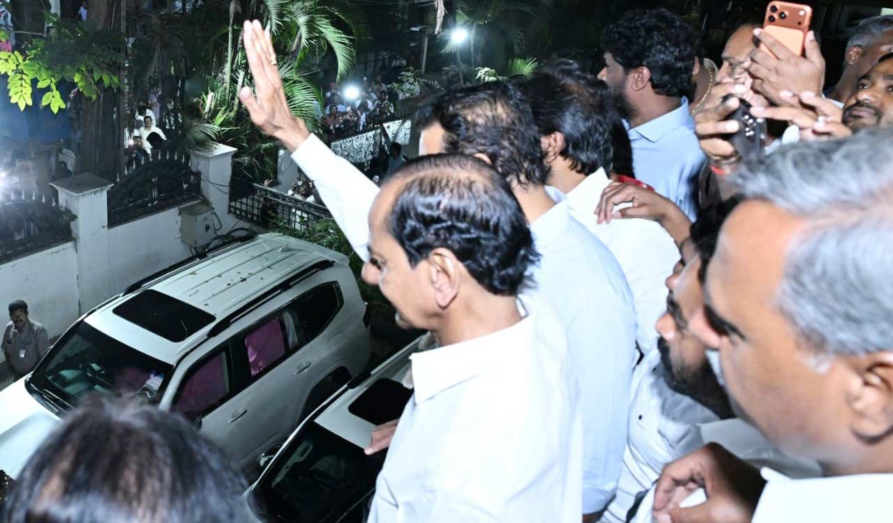KCR questioned for over four hours in alleged phone-tapping case