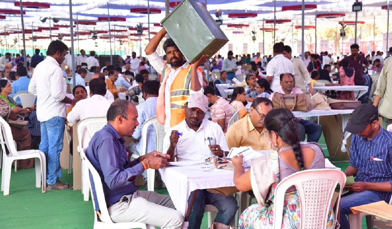 Karimnagar gears up for municipal polls under tight security