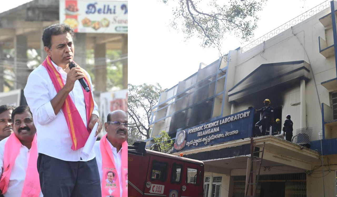 FSL fire raises doubts over destruction of ‘note-for-vote’ evidence, says KTR