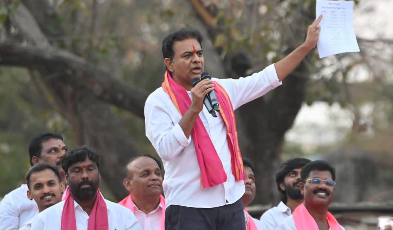 People of Telangana now repent voting for the Congress, says KTR