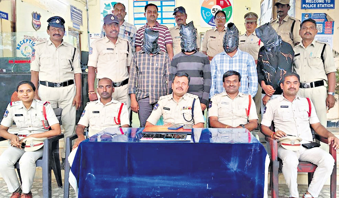 Khammam police arrest four in Rs 2.73 crore online investment fraud