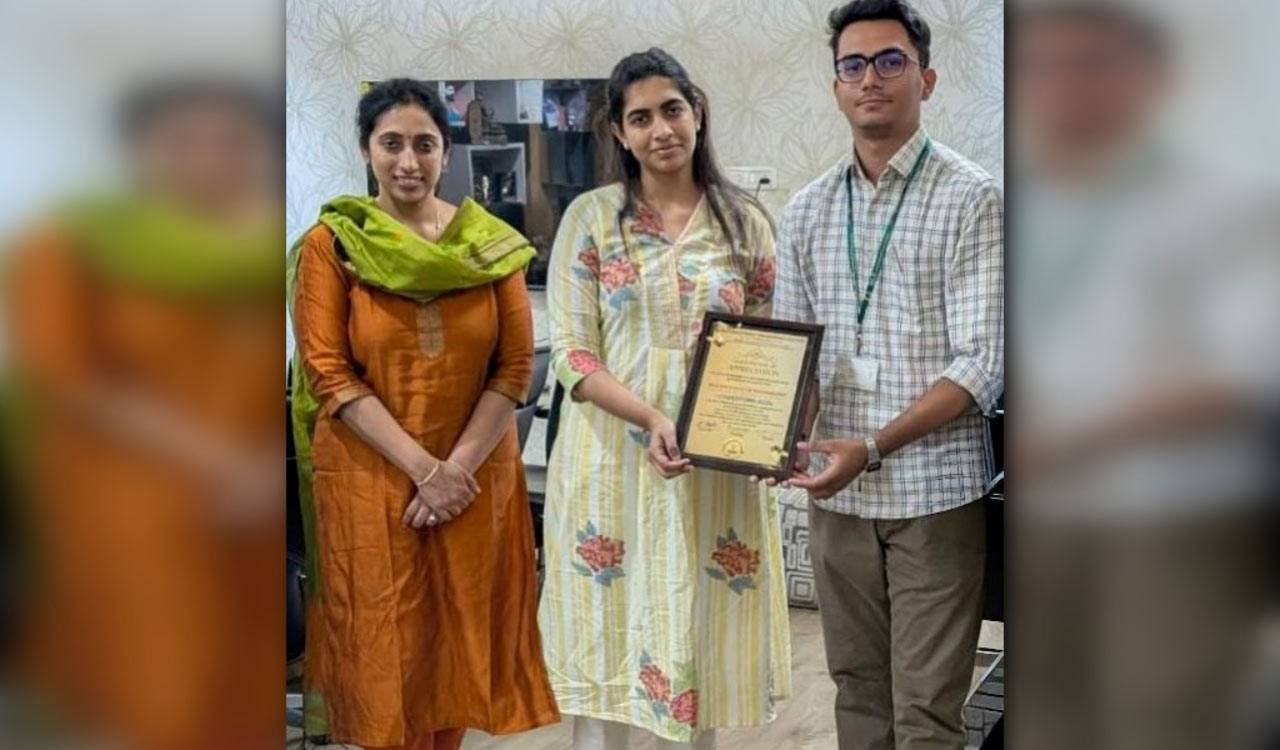 MLRIT students achieve global recognition at Dubai Startup Pitch event