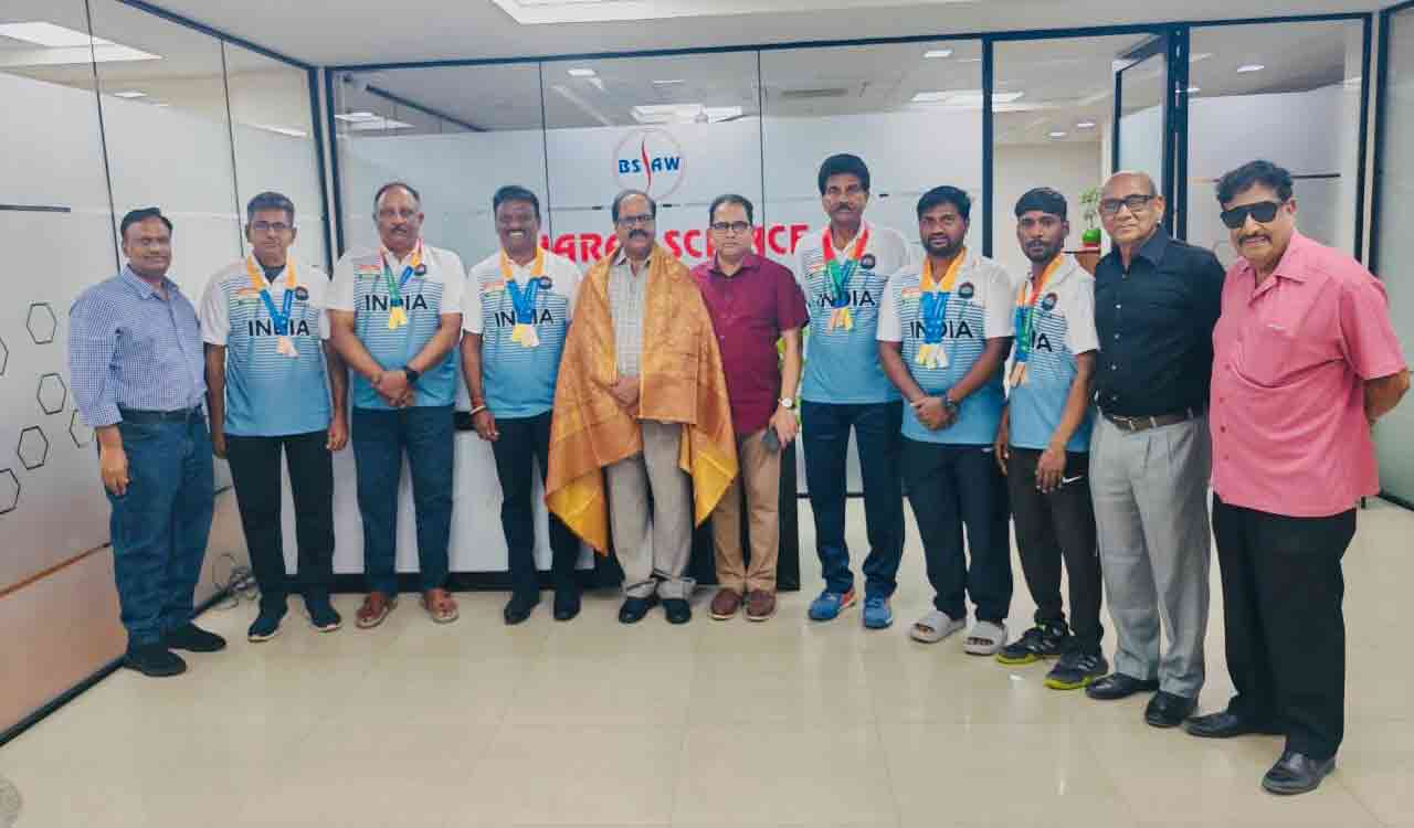 Madhusudhan Linga wins singles title at Abu Dhabi Masters Games