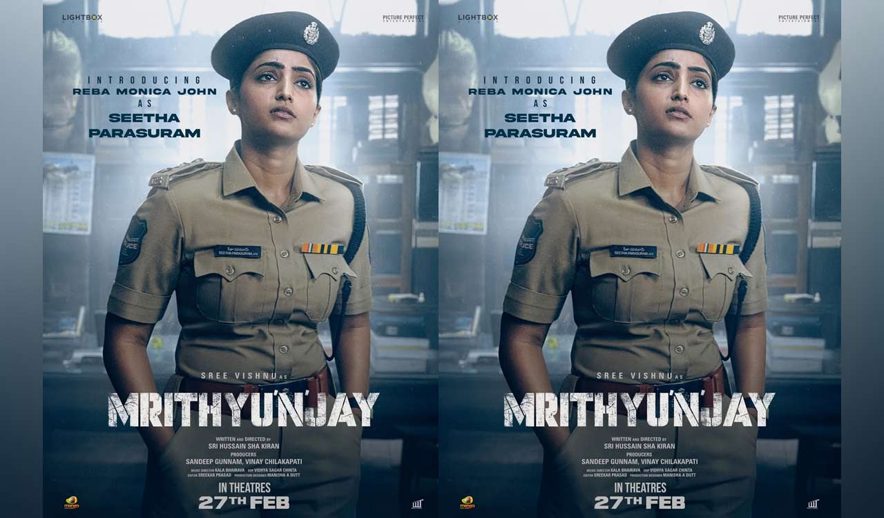 Reba John plays cop in Mrithunjay; character poster unveiled