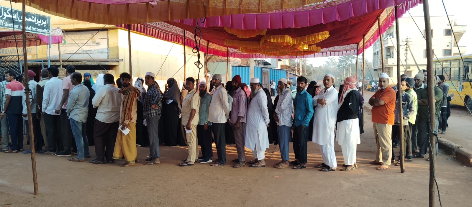 Polling begins peacefully in 116 municipalities, seven corporations in Telangana