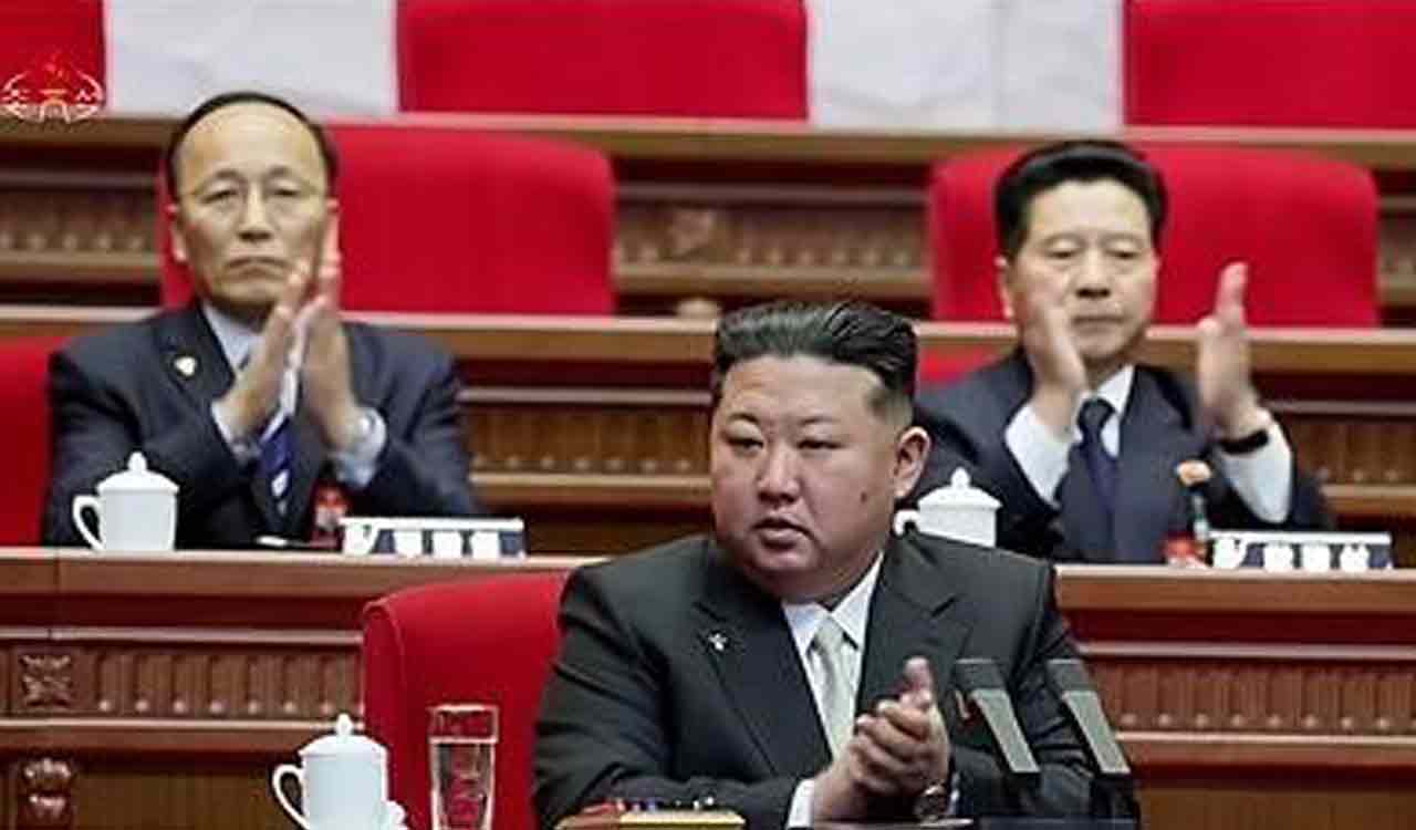 North Korea opens rare party congress with leader Kim touting economic achievements