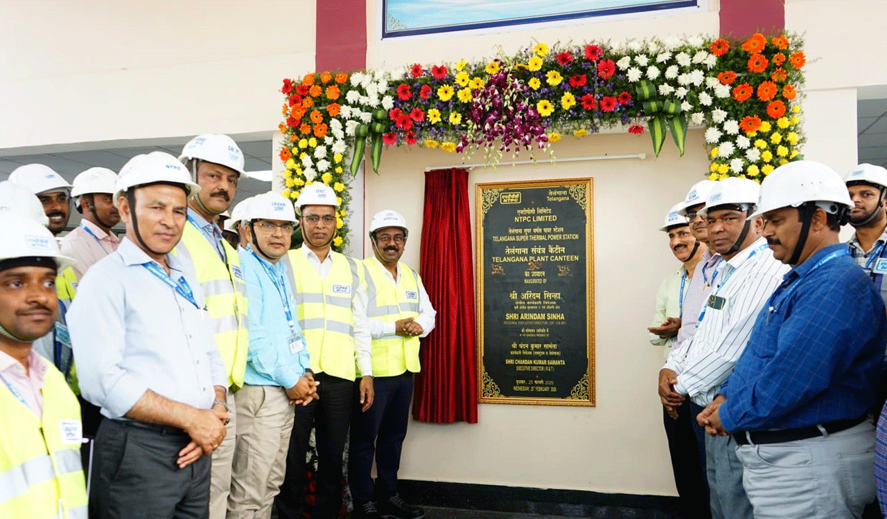 NTPC Regional Executive Director reviews operations at Ramagundam plant