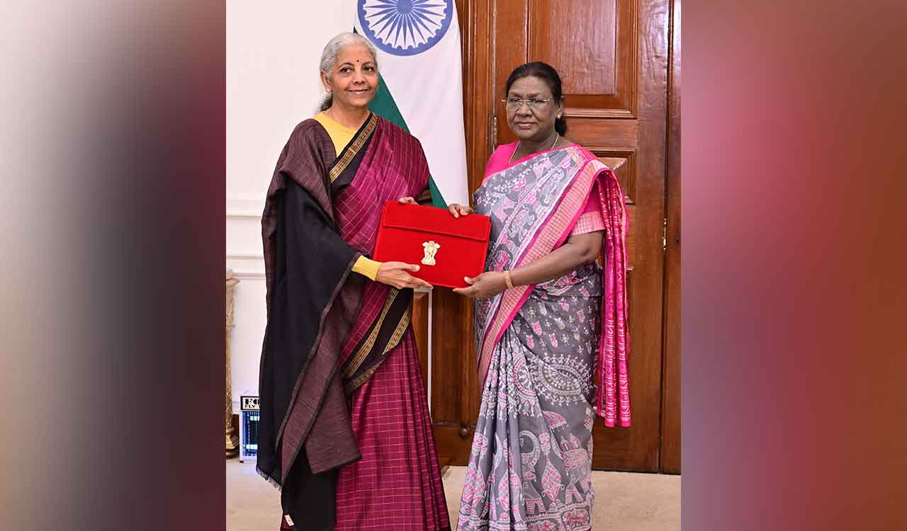 FM Sitharaman shows red ‘digital bahi-khata’