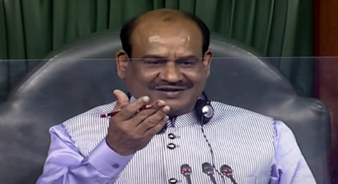 Birla to stay off Lok Sabha proceedings amid removal notice