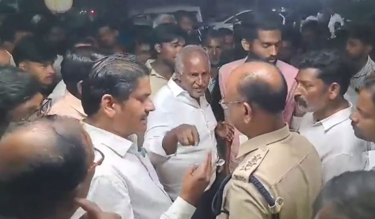 High tension in Kothagudem as an empty ballot box surfaces at Paloncha police station