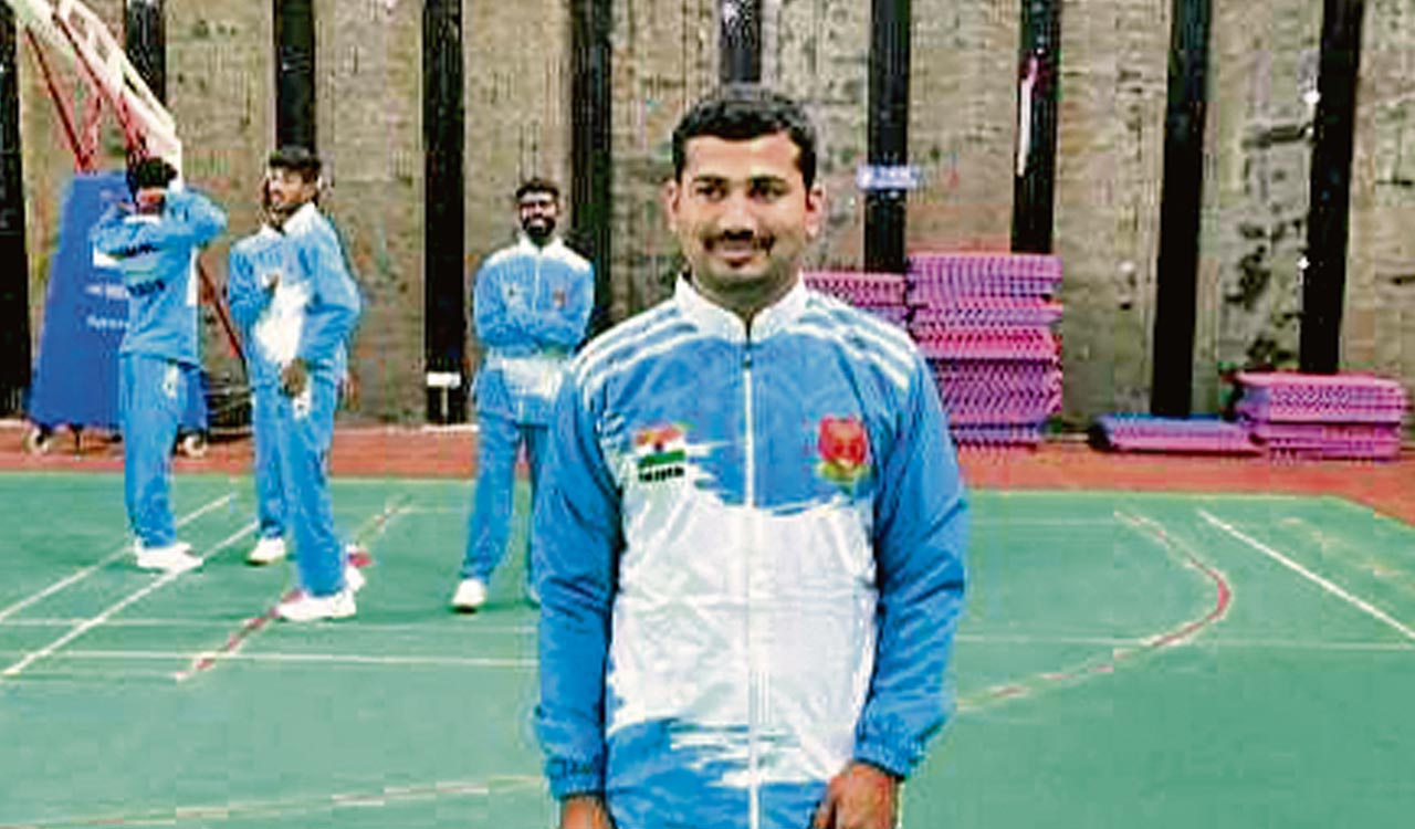 Sabhavath Babu Naik selected for Indian ball badminton team