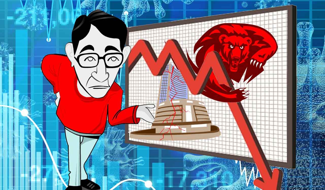 Sensex crashes over 2,300 points after Budget; Nifty down over 600 points