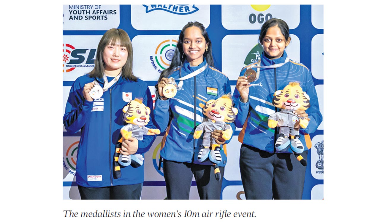 Elavenil Valarivan wins gold as India dominate Asian Rifle/Pistol Championship