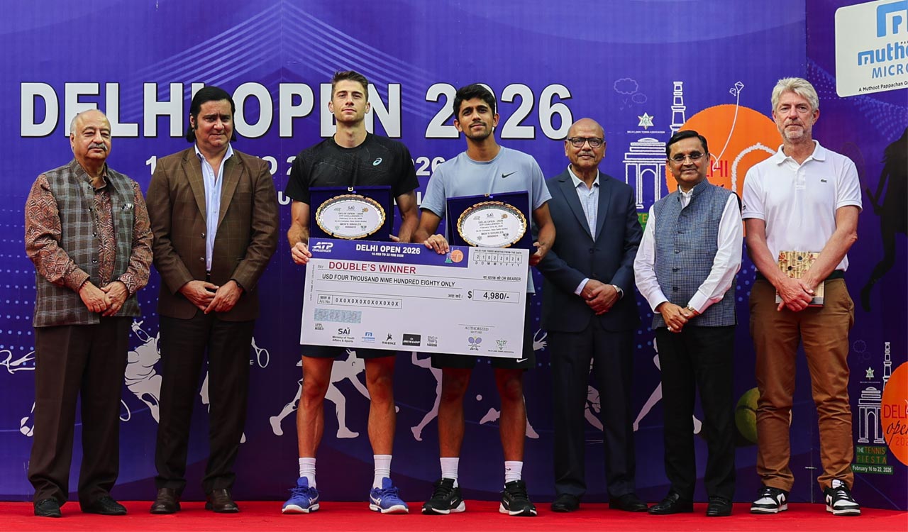 Siddhant Banthia and Alexander Donski win Delhi Open doubles title
