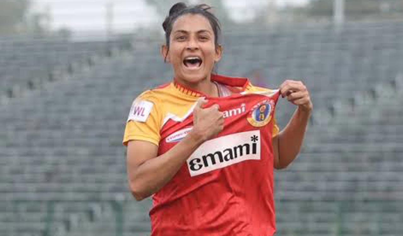 Sowmya selected for Indian women’s football team for AFC Cup 2026