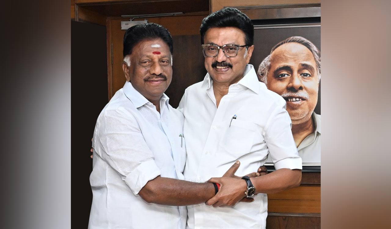 Expelled AIADMK leader Panneerselvam joins DMK in presence of CM Stalin