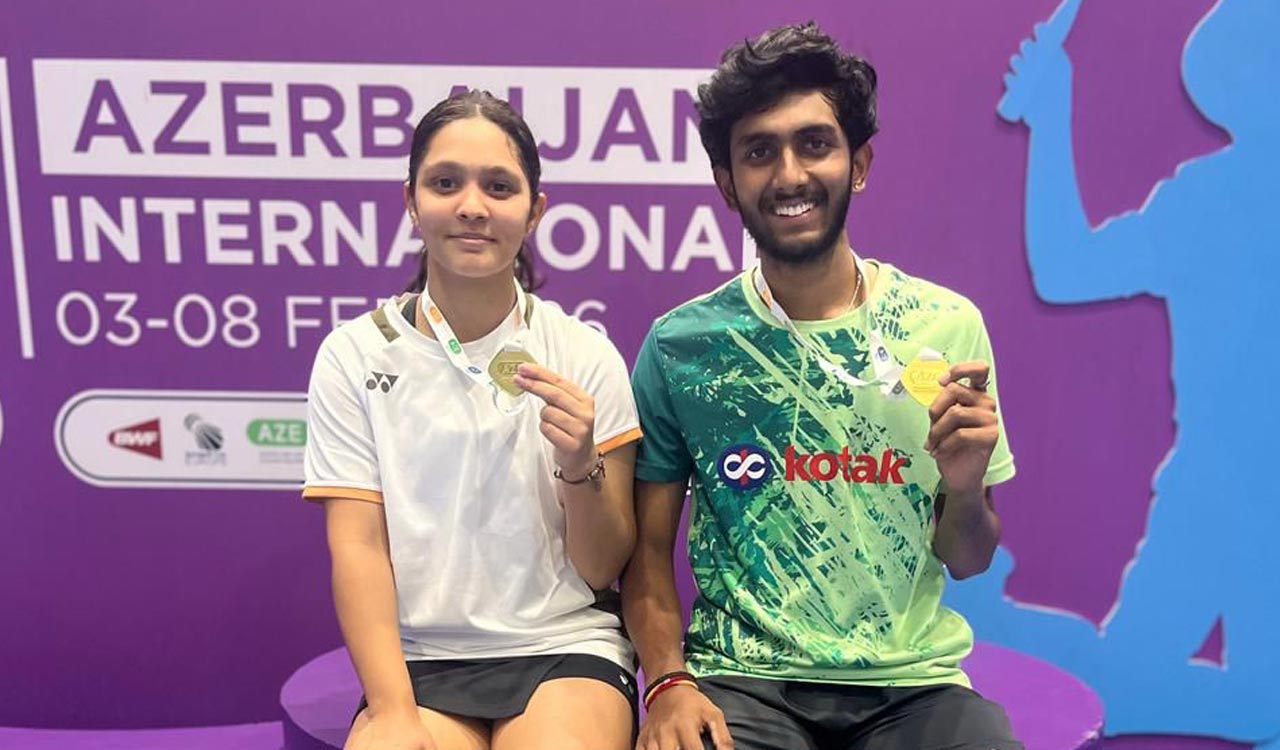 Devika and Sathwik-Radhika bring glory to India in Baku