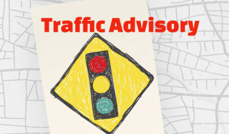 Traffic curbs imposed at Jubilee Hills check post for flyover works