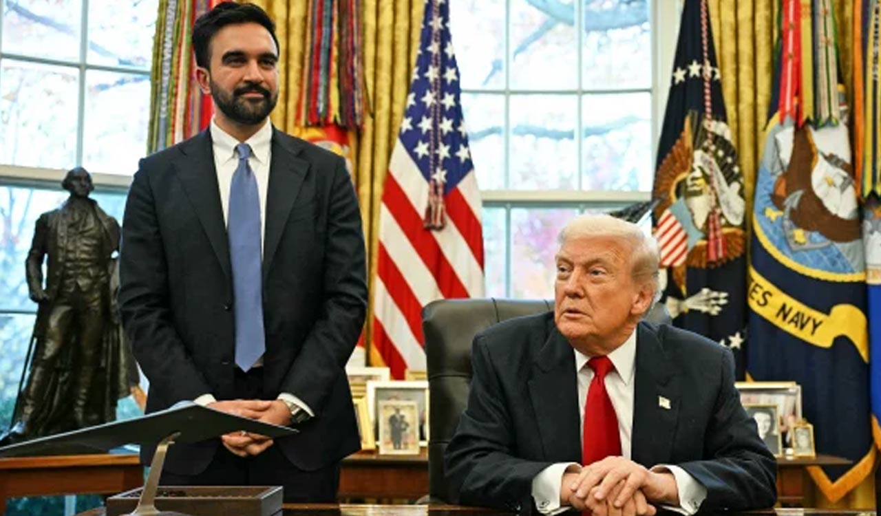 Mamdani pitches Trump on housing with mock newspaper in latest White House visit