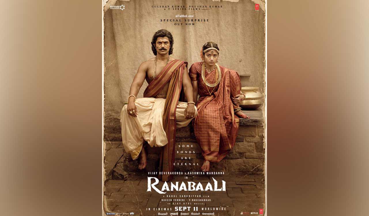 ‘Ranabaali’ makers greet Vijay Deverakonda, Rashmika by dropping surprise glimpse of wedding song from film!